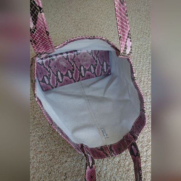 Consuela Purple Snake Grab N Go Large Tote - Picture 10 of 16